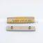 CR-ML00022 Gold plated metal logo plate custom metal logo label for furniture