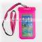 2016 Trendy Style PVC Waterproof Mobile Phone Case With Strap