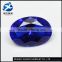 2016 Graceful High Grade 5*7mm Oval Shape achine Cut China Original Blue or White Synthetic Diamond for Dress