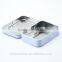 custom offset printed rectangle mini tin box hinged