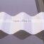 polycarbonate colored corrugated plastic roofing sheet, 100% virgin material