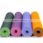 ECO-Friendly High Quality 8mm TPE Yoga Mat Indoor Fitness Equipments 2 Colors Yoga Mat
