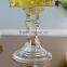 Glass type candle holder with long stem for sale