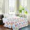 New Arrival Umbrella Printed 100% Cotton Knitted Blanket/Thin Quilt