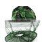 high quality green color polyester mesh head mosquito net hat