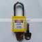 Professional Manufacturer ABS Body Steel Shackle Multi Color Safety Padlock
