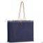 Shopping ECO FRIENDLY Shopper REUSABLE Grocery Natural Tote Jute Bag