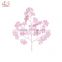 2016 high quality weeding decorative artificial pink gingko tree artificial leaves and branches