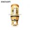 Genuine 24ct Gold Plated 0.15/0.3/0.5ohm sub ohm coils ATOM gClapton coil stock offer