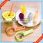 Hot sale!Home Kitchen 2 in 1 Multi-functional Melon Baller Scoop Fruit SpoonTools,Practical Fruits slicer Paring Cutter Peeler