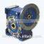 Motor Reducer . Double Shafts Large Helical Gear Motor Reducer . Aluminium Alloy RV Series worm gear motor reducer