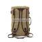 Top Sale Multifunction Comfortable leather canvas weekend bag(CAS16-004)