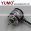 YUMO ISC3806 500PPR 5V CNC system Solid shaft encoder optical price incremental rotary encoder