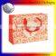 Black Cosmetic Packaging with gold stamping logo paper bag made in china