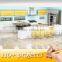 2015 Universal Yellow Lacquer Kitchen Cabinet