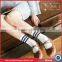 Fashion digital print korean vietnam stripes tube socks