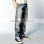 Stylish Distressed selvedge denim jeans pant men wholesale cheap jeans(LOTN020)