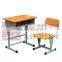 Adjustable Single Student Desk & Chair,classroom furniture,Student Table and Chair