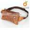 Mini cross body unisex One shoulder leather travel men waist bags belt leather chest bags