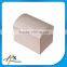 hot selling pocket full grained customized paper box with lid