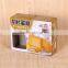 Custom Paper Salad Box With Clear Window For Biscuit Food