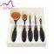 Hot Sale!!! Custom Logo Toothbrush Shaped Make Up Brush Set Include Oval Foundation Eyebrow Eyeliner Lip Facial