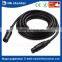 Wholesale male to female M/F 10ft 3 pin XLR connector cable gold-plated high grade low noise microphone cable