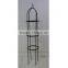 Garden Decorative Black Tomato Tower Obelisk