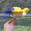 artificial feather and foam plush fake bird toy decoration bird