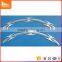 25kg/roll style safety power station fence galvanized or pvc coated barbed wire