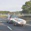 Galvanized steel Jet boat trailer with roller