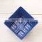 Seed Blue square plastic flower pots for plant propagation