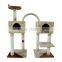 Deluxe Eco-Friendly Cat Tree Scratching Sisal Post Toy Condo Furniture House