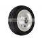 YJX Black Red Outdoor Pneumatic Wheel