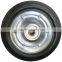 7inch solid rubber wheel with ball bearings for kid's wagon, hand trucks, tool carts