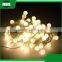 50 LED Warm White Fairy Christmas Wedding decoration Party battery led crystal magic ball light