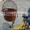 hanmade natural wicker bike basket basket for bike wicker bicycle basket removable bicycle basket