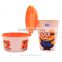 High Quality All in One Cup,Snacking And Drinking Cup Movie Cup with Lid and Straw, Plastic Cup Custom Logo
