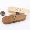 Trade Assurance Natural fashion gift use british style wood box for pen with hinge