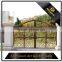 Customized Powder Coated Decorative Cast Aluminum Sliding Garden Gate for Villa