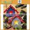 best selling outdoor antique homemade cheap hollow wooden crafts supplier