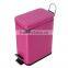 3 Litre Pedal Advertising Stainlee Steel Trash Bin Blue