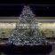 Home and Outdoor Garden Edging Decoration Artificial Large 3D LED Christmas Tree
