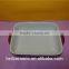 stock ceramic Microwave safe porcelain square ovenware with handle