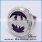 2017 high quality crown pattern stainless steel car diffuser locket