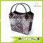 Collapsible Leatherette Storage Basket / Desktop Accessories Holder