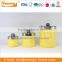 Round metal food airtight storage kitchen canister set with lid