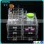 Custom clear make up organizer transparent packing and acrylic box