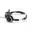 Pisen Multifunctional 2m 6.6ft Guide Line Stretchable Handfree Wired Gaming Headphone With Rotatable Mic