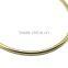 ID 6 inch Steel Wire Ring, High quality bright Brasss color O ring for bag round ring